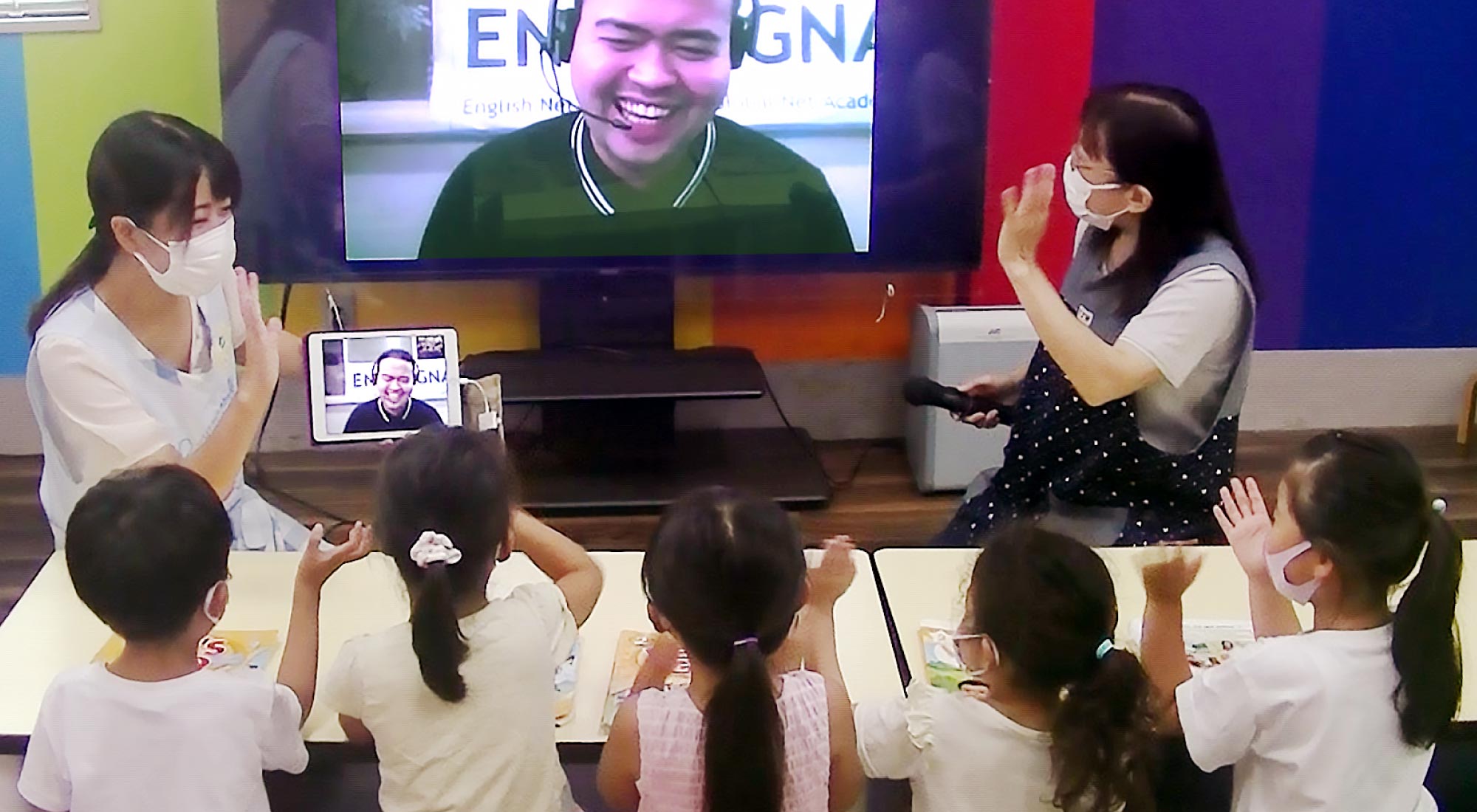 ONKオンライン英会話で、幼稚園へのオンライン英語授業を簡単に導入！